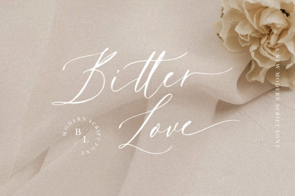 Bitter Love: The Elegant Script Font for Modern Designers