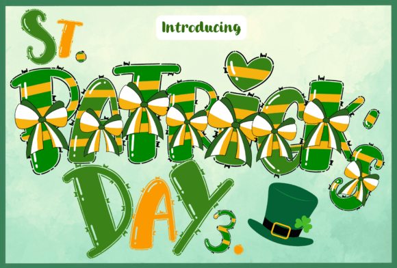 Celebrate St. Patrick's Day3: A Festive Font for Irish Designs