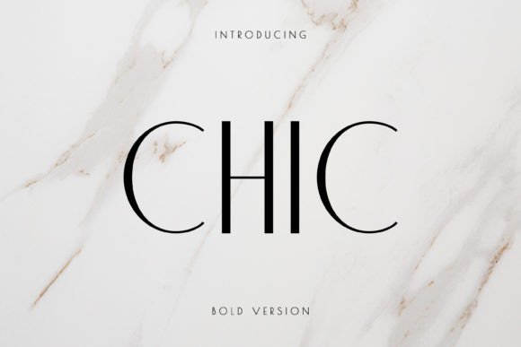 Chic Font: Modern Elegance for Professional Design