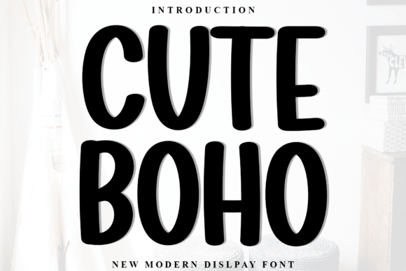 Cute Boho: The Creative Font for Effortless Charm