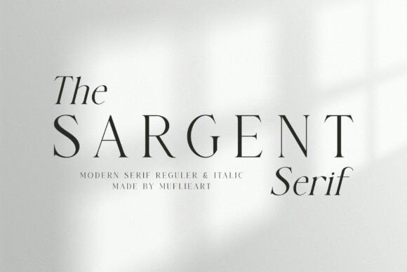 Elevate Your Brand with The Sargent Font