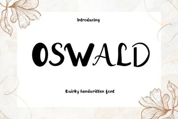 Introducing Oswald: A Handwritten Font for Modern Creatives