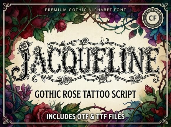 Jacqueline: A Display Font That Demands Attention