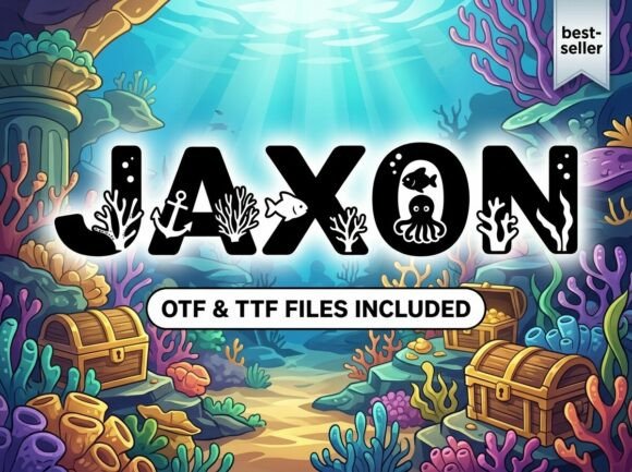 Jaxon: A Deep Dive into an Ocean-Inspired Display Font