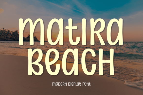 Matira Beach: A Font That Balances Playful Charm and Elegant Design