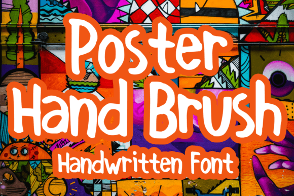 Poster Hand Brush: Adding Playful Energy to Your Designs