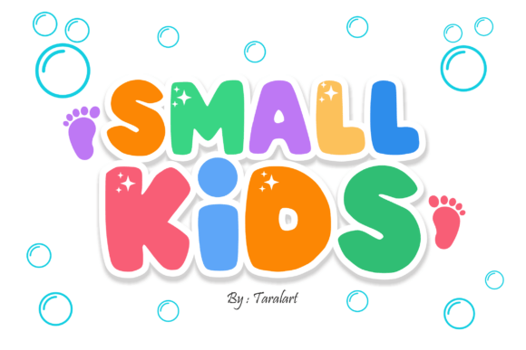 Small Kids: The Bubbly Font for Childlike Joy in Your Projects