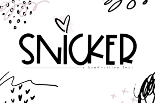 Snicker: A Quirky Display Font for Unforgettable Branding