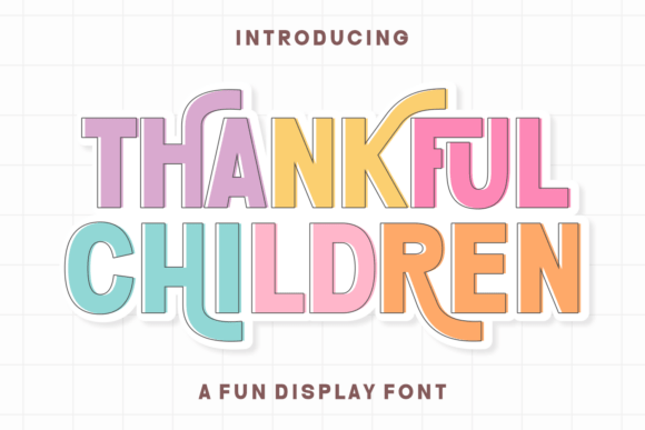 Thankful Children: Capturing Youthful Joy in Your Designs