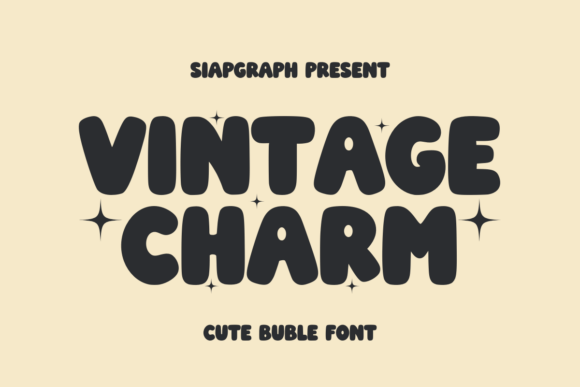 Vintage Charm: A Typeface That Brings Joy to Every Design