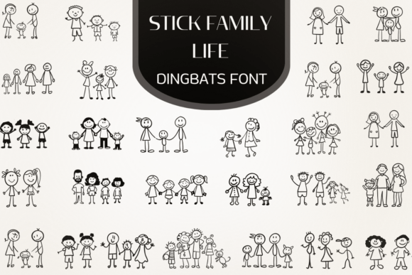 Visualizing Family Bonds: A Guide to the Stick Family Life Typeface